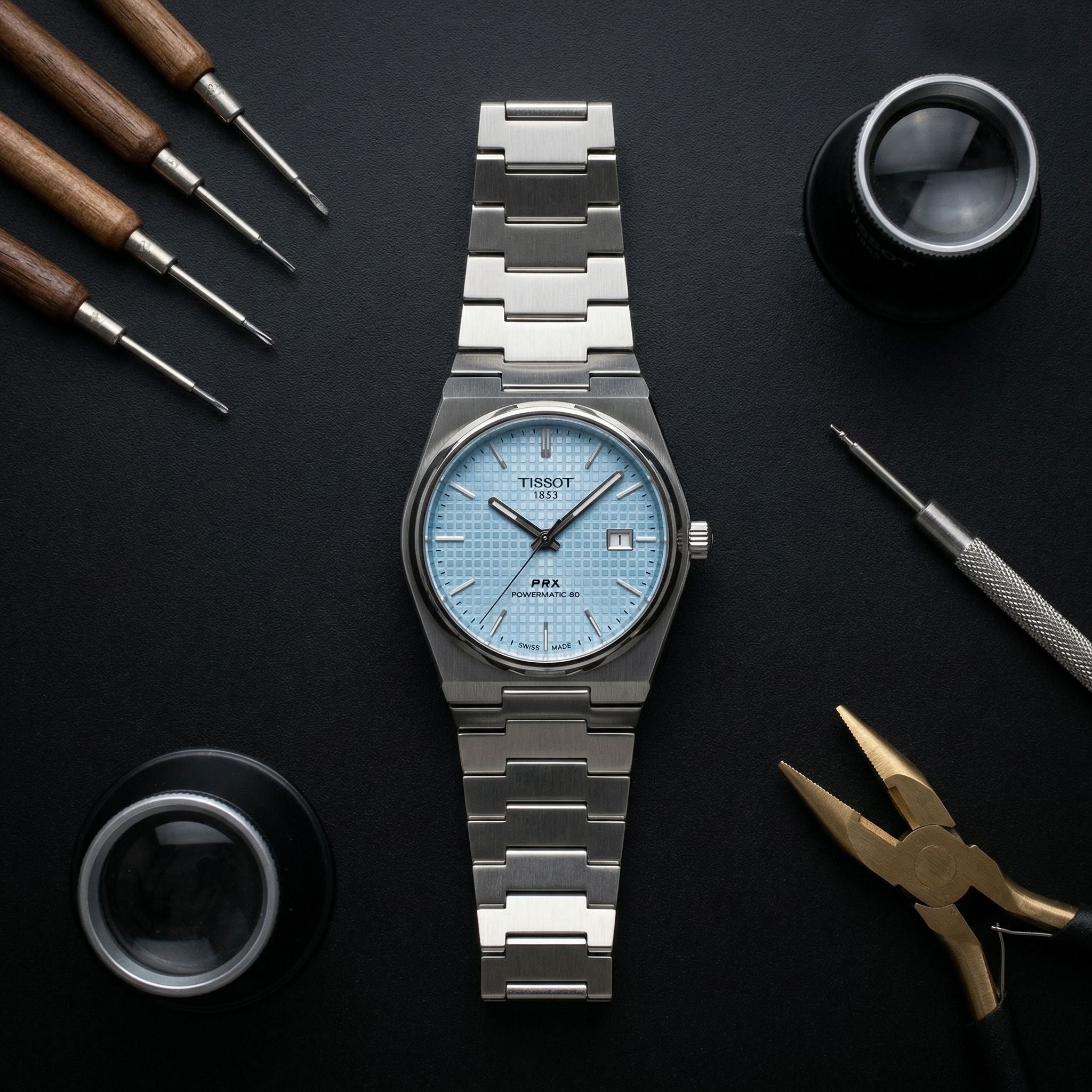 TISSOT PRX - Tiffany dial/Men