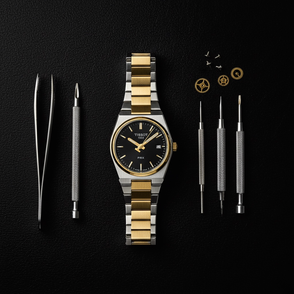 TISSOT PRX - Signature Two-Tone Watch/Men