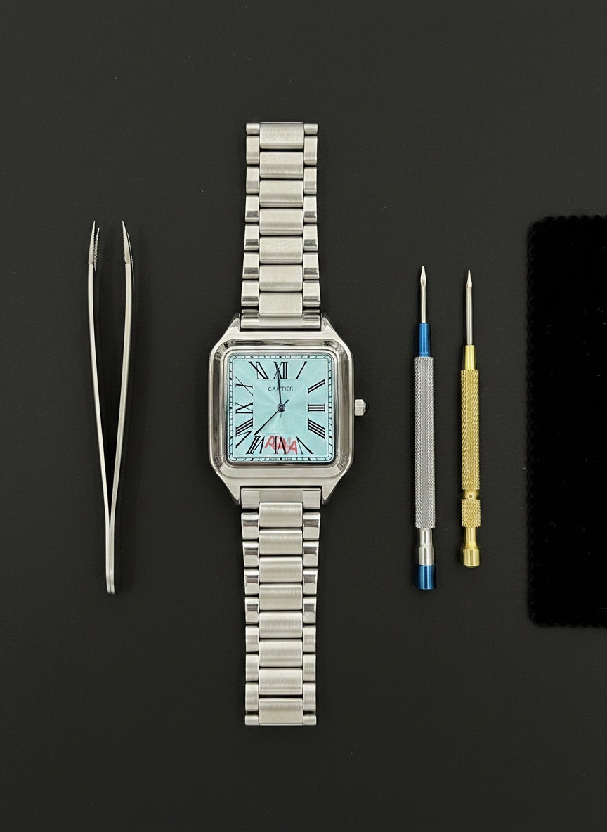 Santos Ice Blue - Cartier