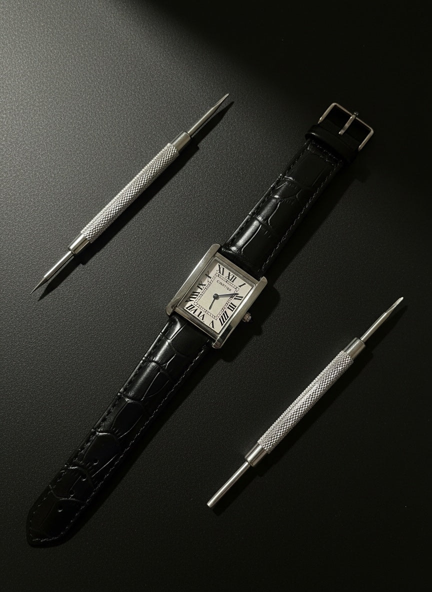Tank Noir - Cartier Unisex